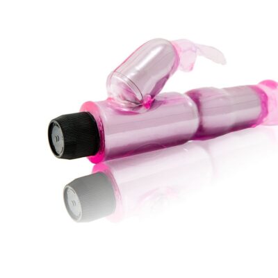Alternative view of VIBRADOR C/ESTIMULADOR ROSA REGULABLE