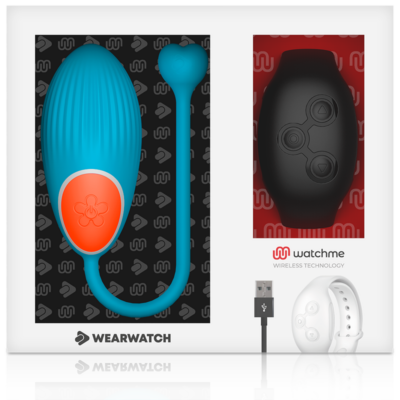 Wearwatch egg wireless technology watchme blue / jet black wearwatch caliente. Pt