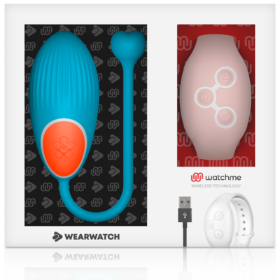 Wearwatch egg wireless technology watchme blue / pink wearwatch caliente. Pt