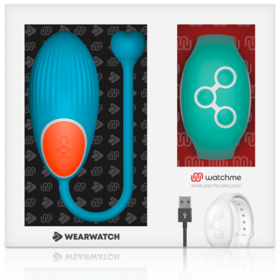 Wearwatch egg wireless technology watchme blue / aquamarine wearwatch caliente. Pt