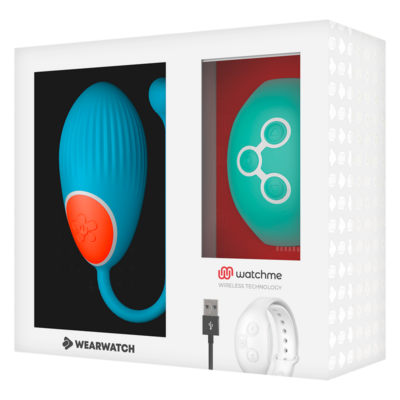 Wearwatch egg wireless technology watchme blue / aquamarine wearwatch caliente. Pt