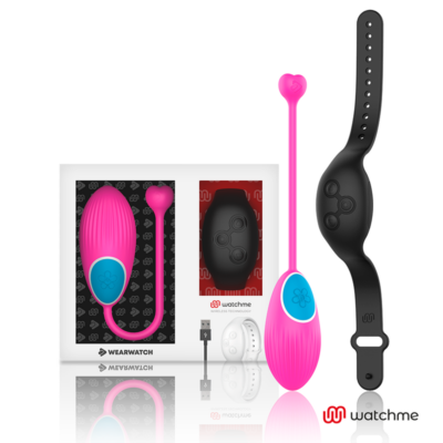 Alternative view of WEARWATCH EGG WIRELESS TECHNOLOGY WATCHME FUCHSIA / JET BLACK