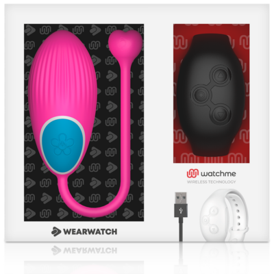 Wearwatch egg wireless technology watchme fuchsia / jet black wearwatch caliente. Pt