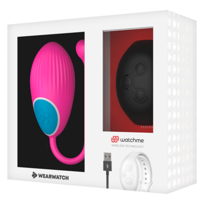 Wearwatch egg wireless technology watchme fuchsia / jet black wearwatch caliente. Pt