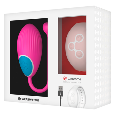 Wearwatch egg wireless technology watchme fuchsia / soft pink wearwatch caliente. Pt