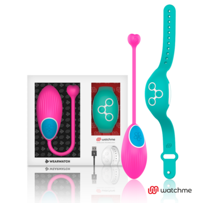 Alternative view of WEARWATCH EGG WIRELESS TECHNOLOGY WATCHME FUCHSIA / AQUAMARINE