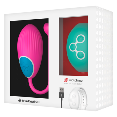 Wearwatch egg wireless technology watchme fuchsia / aquamarine wearwatch caliente. Pt