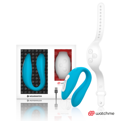 Alternative view of WEARWATCH DUAL PLEASURE WIRELESS TECHNOLOGY WATCHME INDIGO / SNOWY