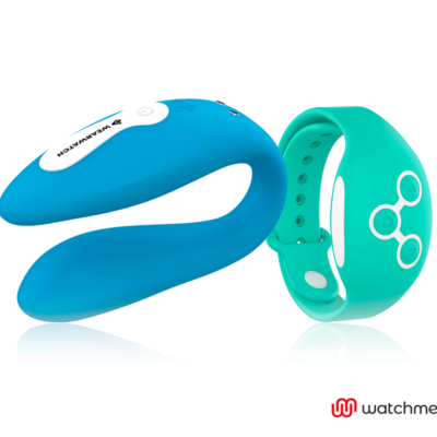 Wearwatch dual pleasure wireless technology watchme indigo / aquamarine wearwatch caliente. Pt