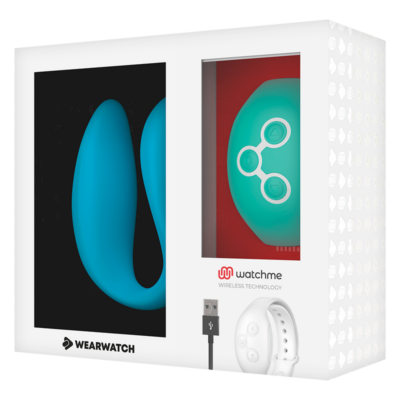 Wearwatch dual pleasure wireless technology watchme indigo / aquamarine wearwatch caliente. Pt