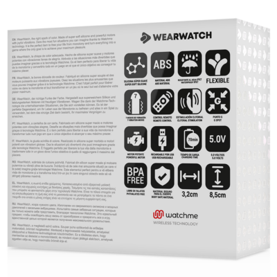Wearwatch dual pleasure wireless technology watchme indigo / rosoral wearwatch caliente. Pt