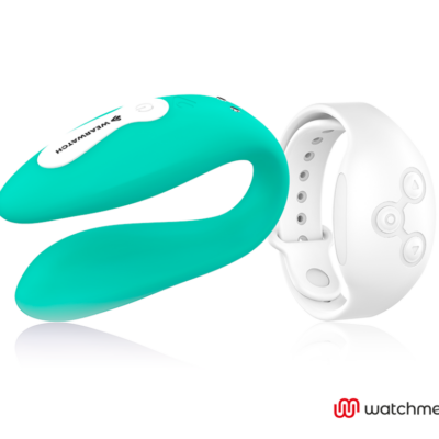 Wearwatch dual pleasure wireless technology watchme aquamarine / snowy wearwatch caliente. Pt