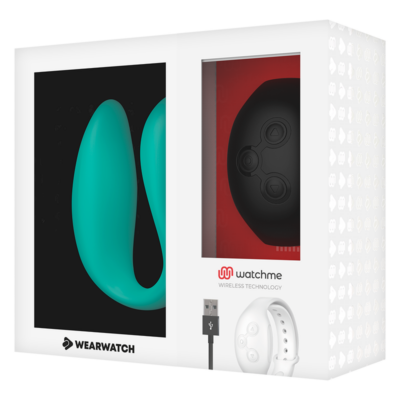 WEARWATCH DUAL PLEASURE WIRELESS TECHNOLOGY WATCHME AQUAMARINE / JET BLACK 14 Wearwatch dual pleasure wireless technology watchme aquamarine / jet black wearwatch caliente. Pt