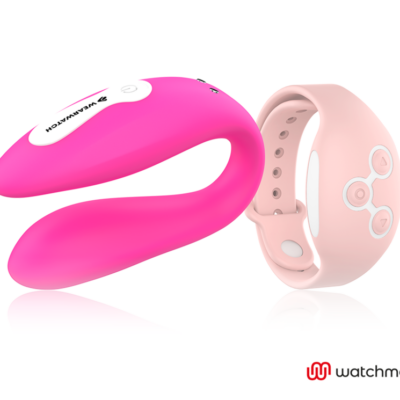 Wearwatch dual pleasure wireless technology watchme fuchsia / pink wearwatch caliente. Pt