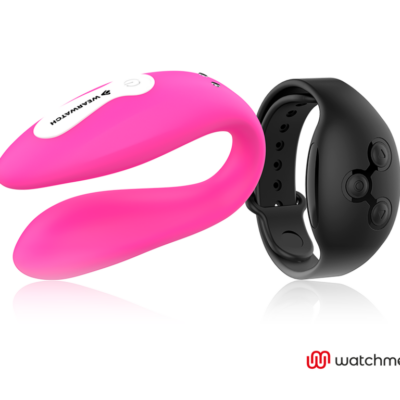 Wearwatch dual pleasure wireless technology watchme fuchsia / jet black wearwatch caliente. Pt