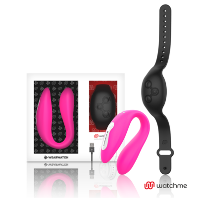 Alternative view of WEARWATCH VIBRADOR DUAL TECHNOLOGY WATCHME FUCSIA /AZABACHE