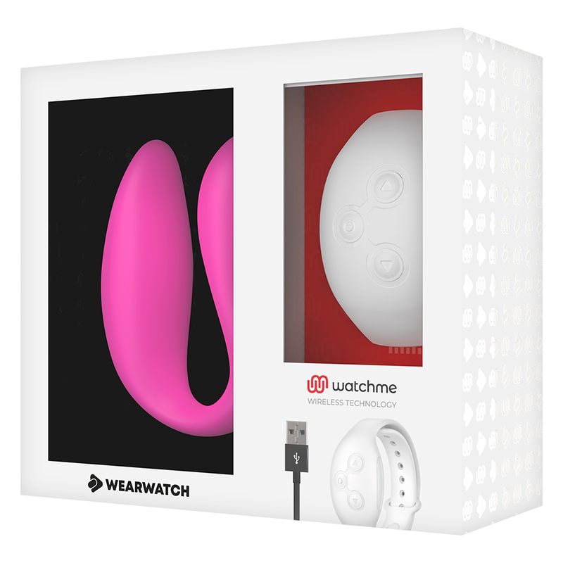 WEARWATCH VIBRADOR DUAL TECHNOLOGY WATCHME FUCSIA / NÍVEO 7 Wearwatch vibrador dual technology watchme fucsia / níveo - image 7