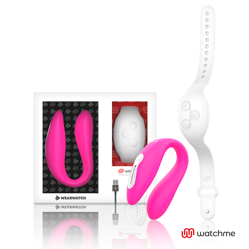 WEARWATCH VIBRADOR DUAL TECHNOLOGY WATCHME FUCSIA / NÍVEO 2 Wearwatch vibrador dual technology watchme fucsia / níveo - image 2