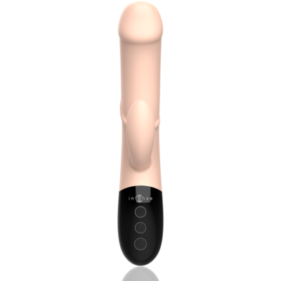 Função de calor de carne de vibrador de bruno recarregável intenso bruno intense fun caliente. Pt