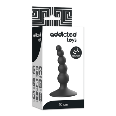Toys toys anal sexual plug 10 cm preto addicted toys caliente. Pt
