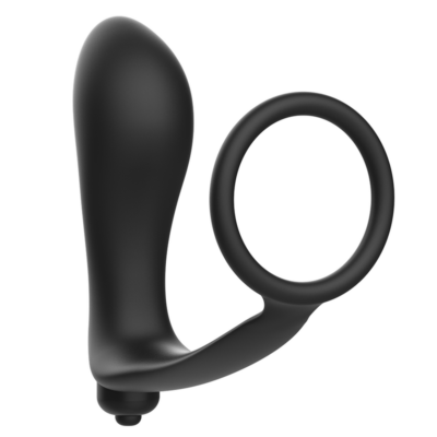 Alternative view of PLUGUE ANAL VIBRATÓRIO DE BRINQUEDOS VICIADOS COM ANEL DE PÊNIS
