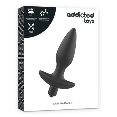 Toys toys toys anal plug massager com vibration black addicted toys caliente. Pt