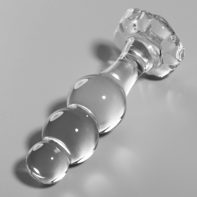 Nebula series by ibiza™ - modelo 1 plug anal vidro borosilicado 10,7 x 3 cm transparente nebula series by ibiza caliente. Pt