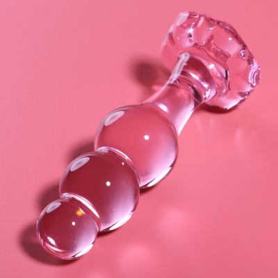 Nebula series by ibiza™ - modelo 1 plug anal vidro borosilicado 10,7 x 3 cm rosa nebula series by ibiza caliente. Pt