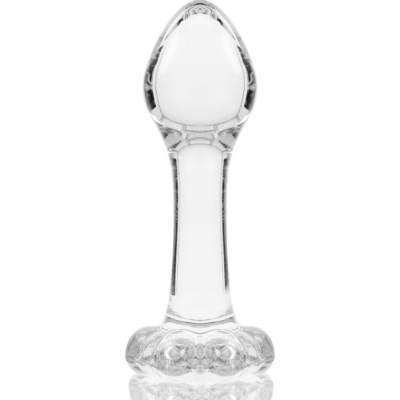 Nebula series by ibiza™ - modelo 2 anal plug vidro borosilicado 11 x 3,5 cm transparente nebula series by ibiza caliente. Pt