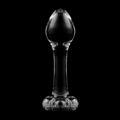 Nebula series by ibiza™ - modelo 2 anal plug vidro borosilicado 11 x 3,5 cm transparente nebula series by ibiza caliente. Pt