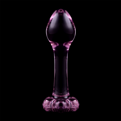 Nebula series by ibiza™ - modelo 2 plug anal vidro borosilicado 11 x 3,5 cm rosa nebula series by ibiza caliente. Pt