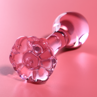 Nebula series by ibiza™ - modelo 2 plug anal vidro borosilicado 11 x 3,5 cm rosa nebula series by ibiza caliente. Pt