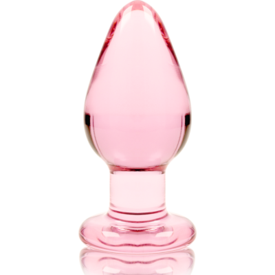 Nebula series by ibiza™ - modelo 3 anal plug vidro borosilicado 11 x 5 cm rosa nebula series by ibiza caliente. Pt