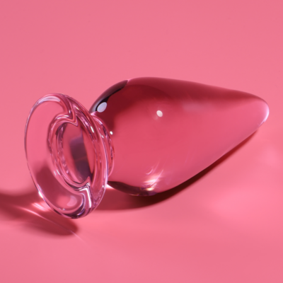 Nebula series by ibiza™ - modelo 4 anal plug vidro borosilicado 11 x 5 cm rosa nebula series by ibiza caliente. Pt