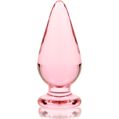 Nebula series by ibiza™ - modelo 4 anal plug vidro borosilicado 11 x 5 cm rosa nebula series by ibiza caliente. Pt