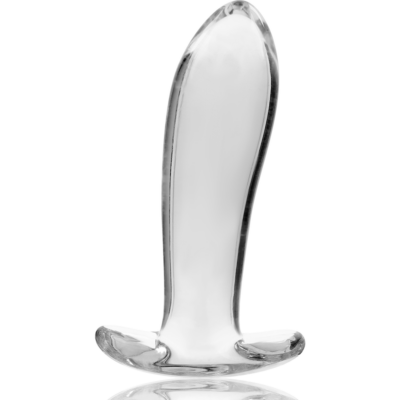 Nebula series by ibiza™ - modelo 5 anal plug vidro borosilicado 12,5 x 3,5 cm transparente nebula series by ibiza caliente. Pt