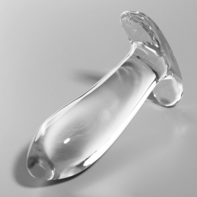 Nebula series by ibiza™ - modelo 5 anal plug vidro borosilicado 12,5 x 3,5 cm transparente nebula series by ibiza caliente. Pt