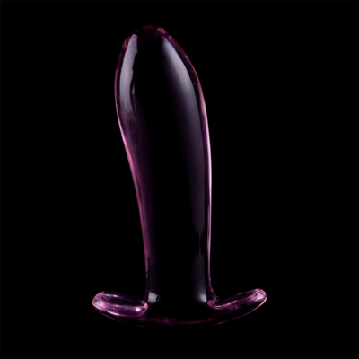 Nebula series by ibiza™ - modelo 5 anal plug vidro borosilicado 12,5 x 3,5 cm rosa nebula series by ibiza caliente. Pt