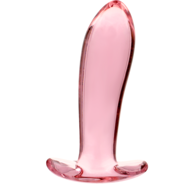 Nebula series by ibiza™ - modelo 5 anal plug vidro borosilicado 12,5 x 3,5 cm rosa nebula series by ibiza caliente. Pt