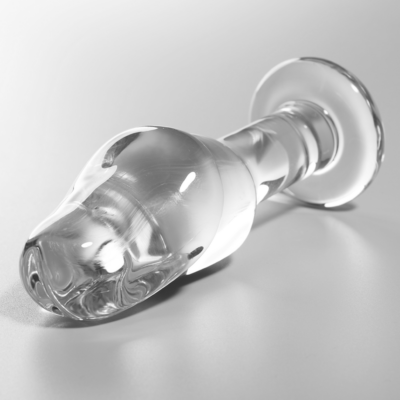 Nebula series by ibiza™ - modelo 6 anal plug vidro borosilicado 12,5 x 4 cm transparente nebula series by ibiza caliente. Pt