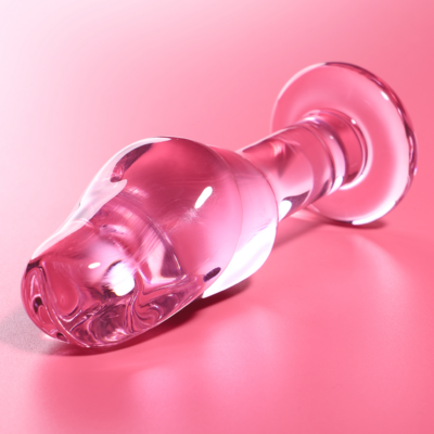 Nebula series by ibiza™ - modelo 6 plug anal vidro borosilicado 12,5 x 4 cm rosa nebula series by ibiza caliente. Pt