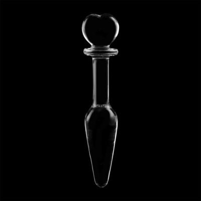Nebula series by ibiza™ - modelo 7 anal plug vidro borosilicado 13,5 x 3 cm transparente nebula series by ibiza caliente. Pt