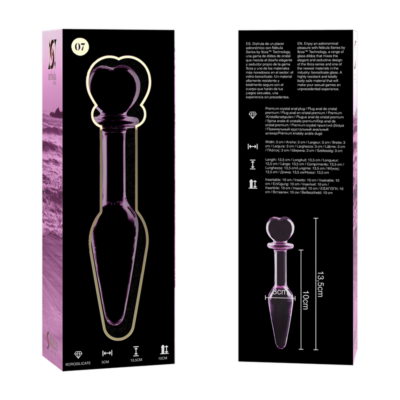 NEBULA SERIES BY IBIZA™ - MODELO 7 ANAL PLUG VIDRO BOROSILICADO 13,5 X 3 CM ROSA 11 Nebula series by ibiza™ - modelo 7 anal plug vidro borosilicado 13,5 x 3 cm rosa nebula series by ibiza caliente. Pt
