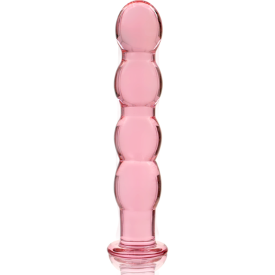 Nebula series by ibiza™ - modelo 10 dildo vidro borosilicado 16,5 x 3,5 cm rosa nebula series by ibiza caliente. Pt