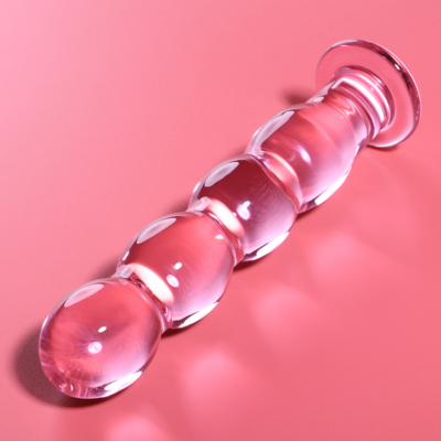 Nebula series by ibiza™ - modelo 10 dildo vidro borosilicado 16,5 x 3,5 cm rosa nebula series by ibiza caliente. Pt