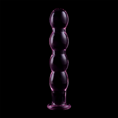 Nebula series by ibiza™ - modelo 10 dildo vidro borosilicado 16,5 x 3,5 cm rosa nebula series by ibiza caliente. Pt