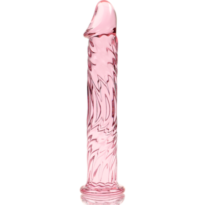 Nebula series by ibiza™ - modelo 12 dildo vidro borosilicado 17 x 3,5 cm rosa nebula series by ibiza caliente. Pt