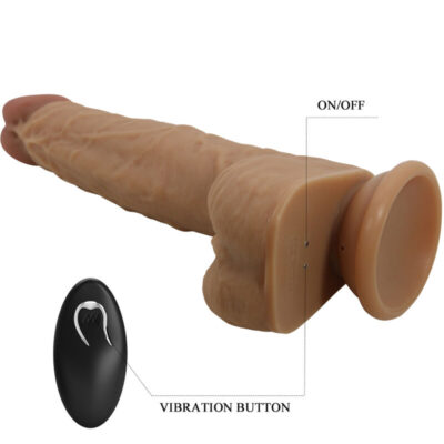 Bonito amor - dildo jonathan silicone 3 vibração + 3 funções de impulso controle remoto 21 cm pretty love high grade caliente. Pt