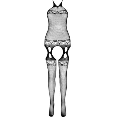 Paixão - coleção eco bodystocking eco bs006 preto passion woman bodystockings caliente. Pt