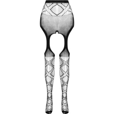 Paixão - coleção eco bodystock eco s005 branco passion woman garter & stock caliente. Pt